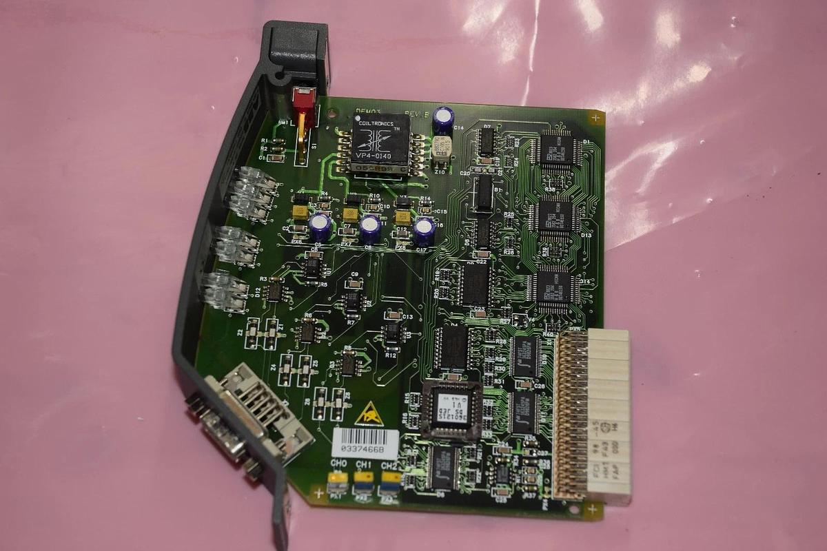 Used ABB DFM03 Circuit Board Card CAN-3, 37262-4-0369572