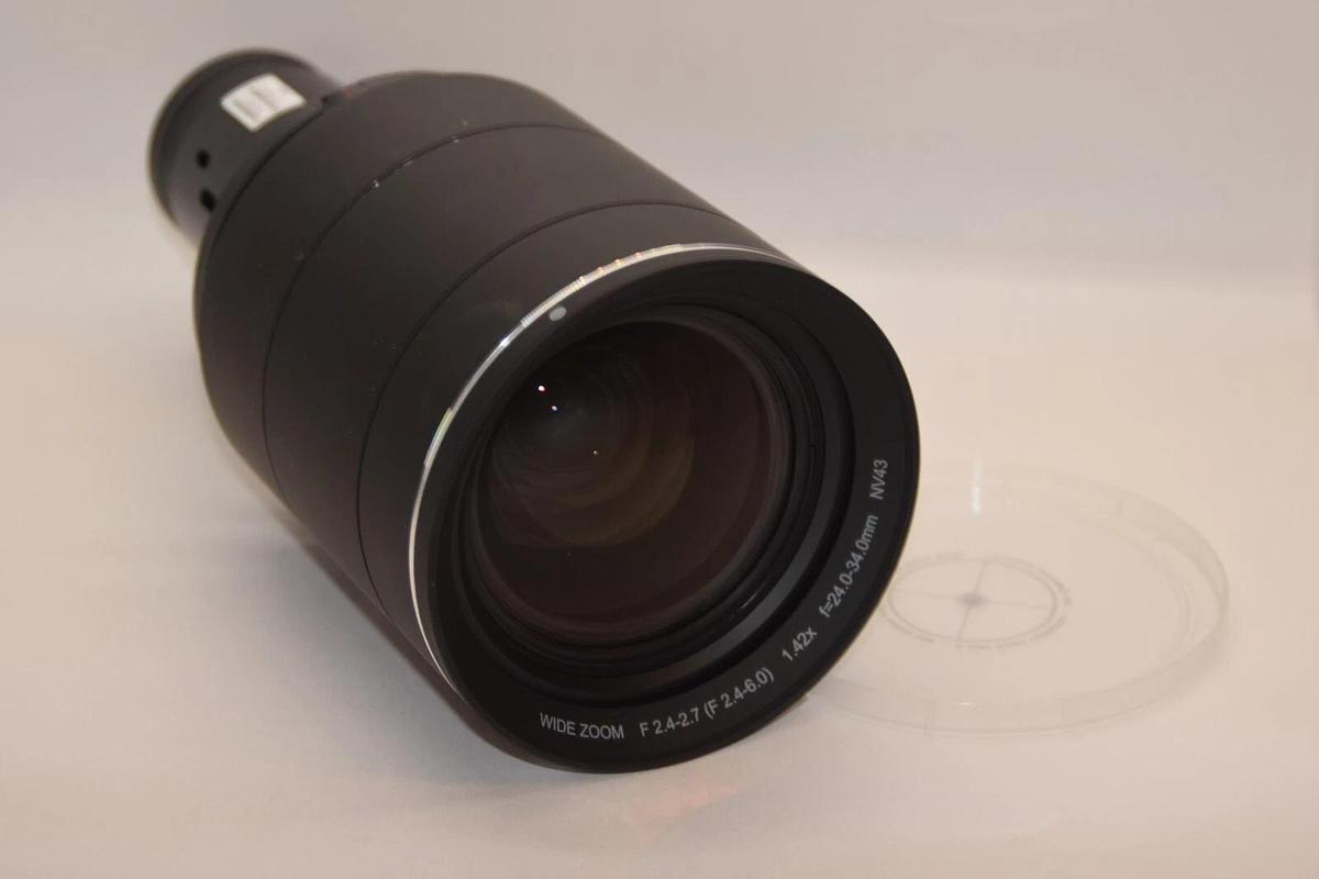 Used BARCO NV43 F2.4-2.7 (F2.4-6.0) F=24.0-34.0mm Wide Zoom Projector Lens NV 43
