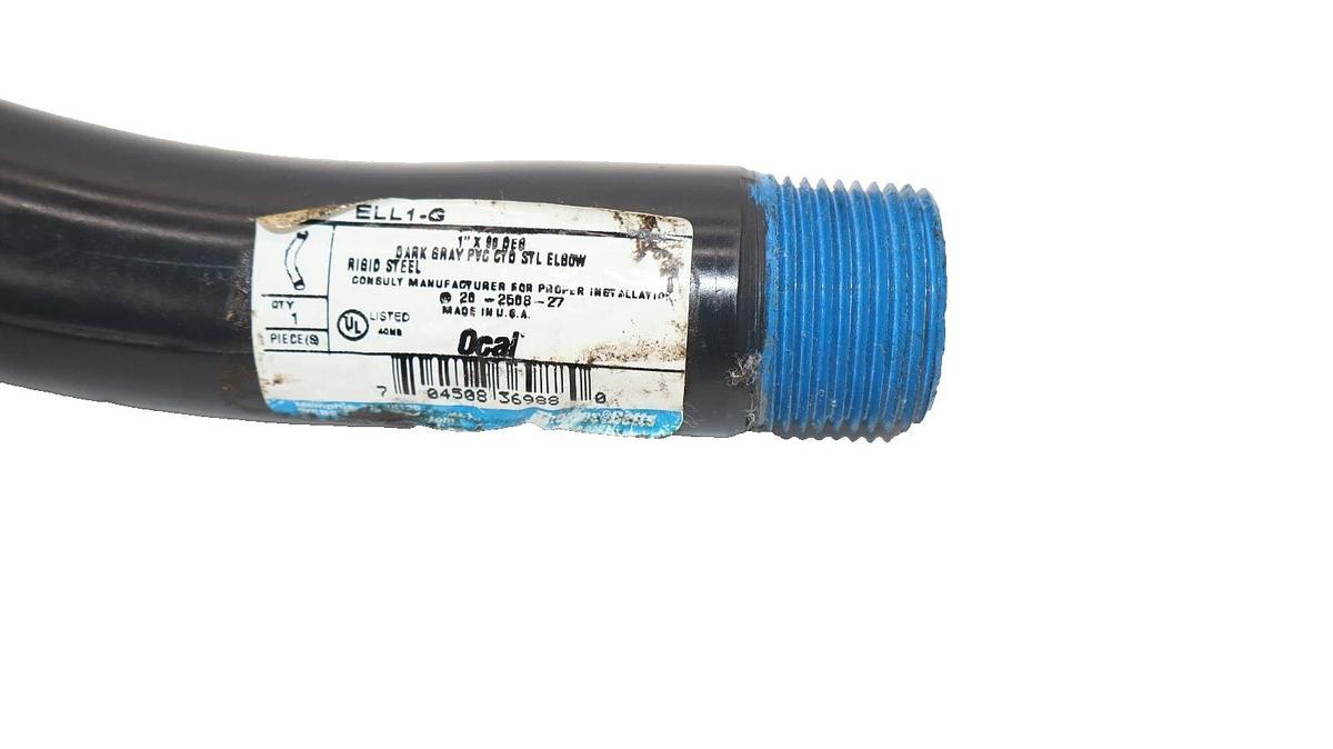 Thomas & Betts Ocal ELL1-G 1" x 90° Rigid Conduit Elbow Fitting (New)