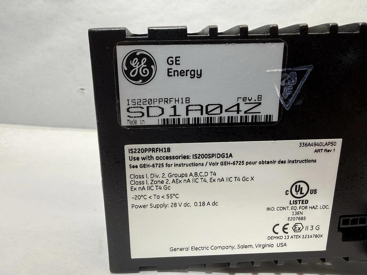 GE Energy, IS220PPRFH1B rev. B  Profibus DPM Master Gateway Module  Mark VIe