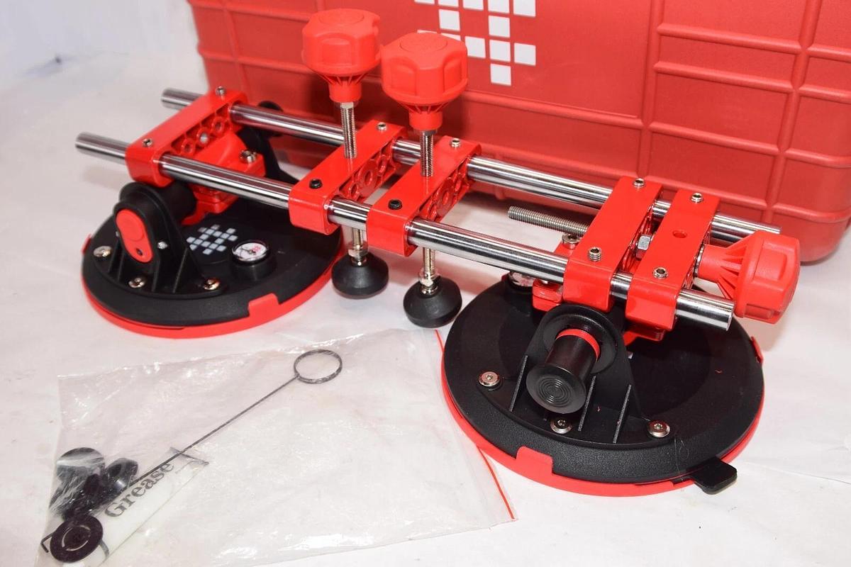 Used HIGHTOP 8" Stone Seamless Seam Setter W/Vacuum Suction Cup Joining Level  Solid