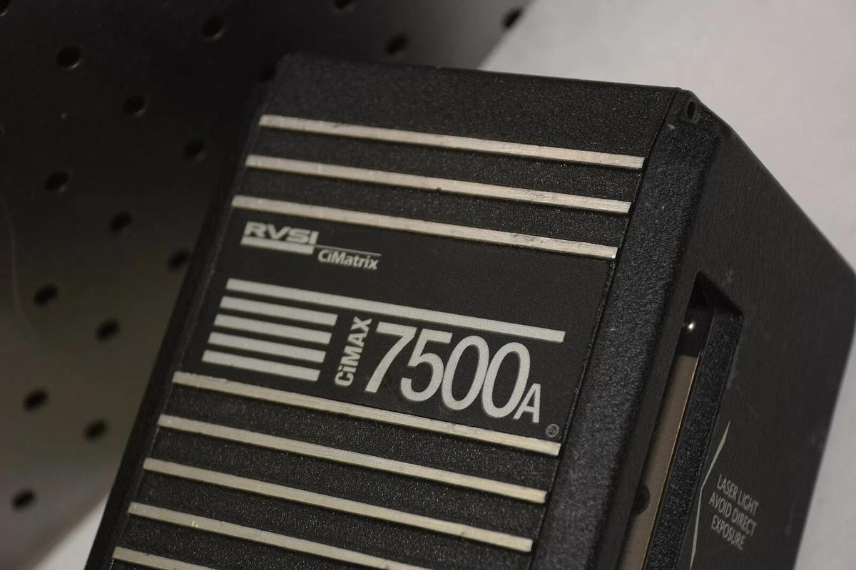 Used RSVI CIMATRIX  7500A  LASER BARCODE SCANNER DECODER