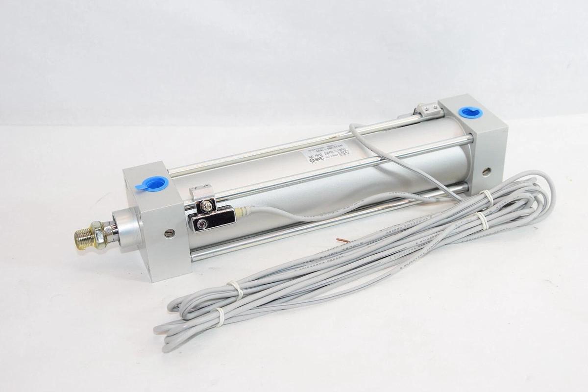 (NEW) SMC NCDA1B200-0800-A54L-98258CDN 250psi Tie Rod Air Cylinder