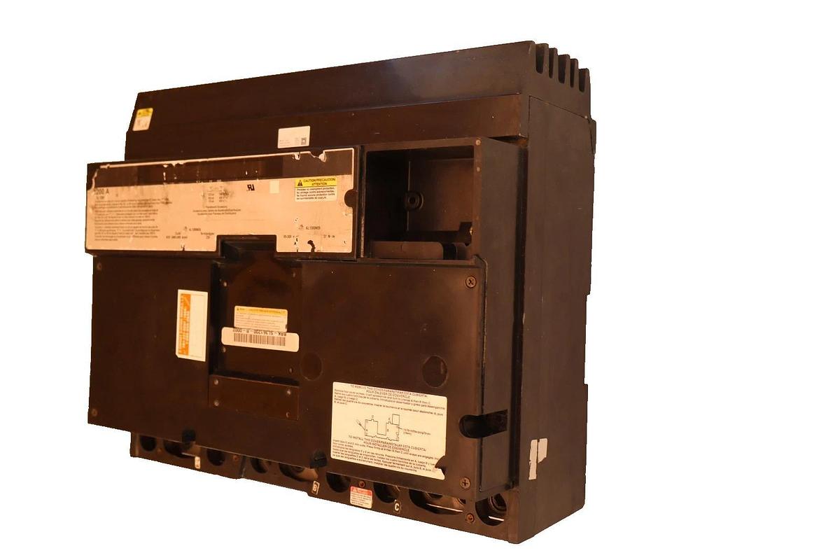 Used Square D 1200Amp SL1200 Circuit Breaker 1200A Frame 600V 3Pole (Missing Cover)