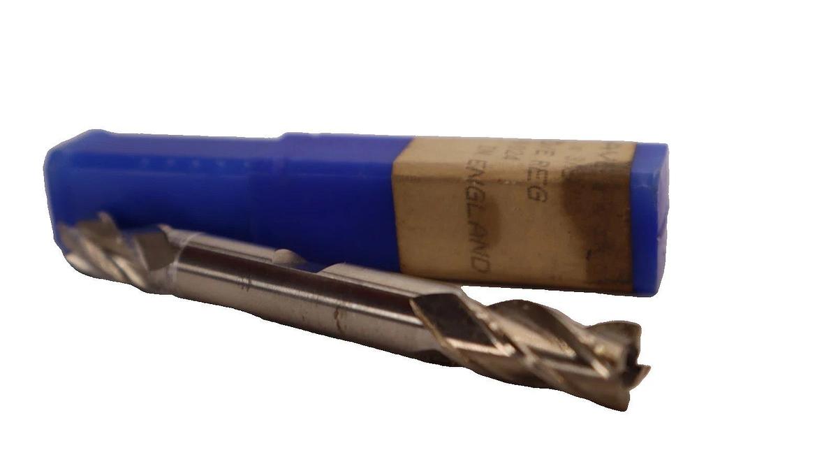 (NEW) TRAVERS 3/8" x 3/8" , 08001024 4FL D/E Reg Double End Mill