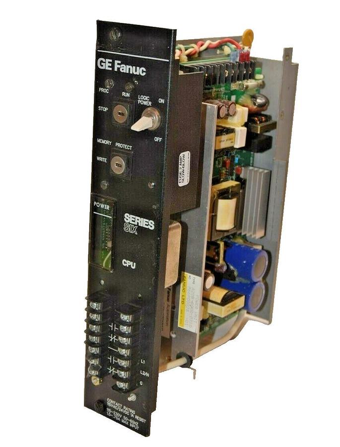 GE FANUC A20B-9000-0710 Series Six 115V 24Vdc 1A Power Supply Module (NEW)