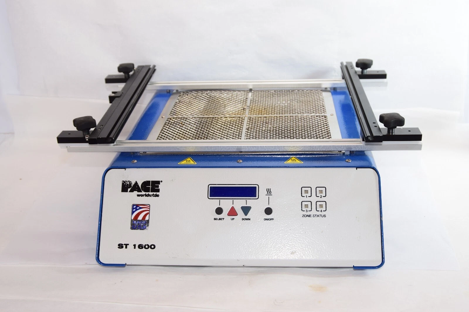 Used PACE ST1600 7008-0302 Programmable Pre-Heater With Built In PCB Holder