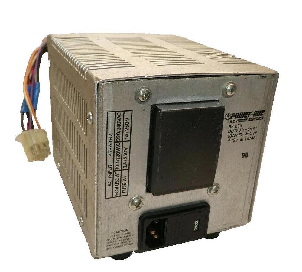 Used POWER ONE Power Supply BP 635 BP635 10A 10 Amp