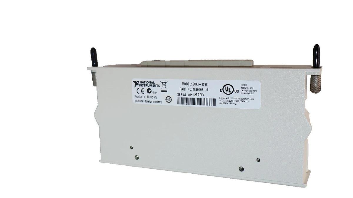 National Instruments High Voltage Terminal Block Assem SCXI-1338 185949B-01 New