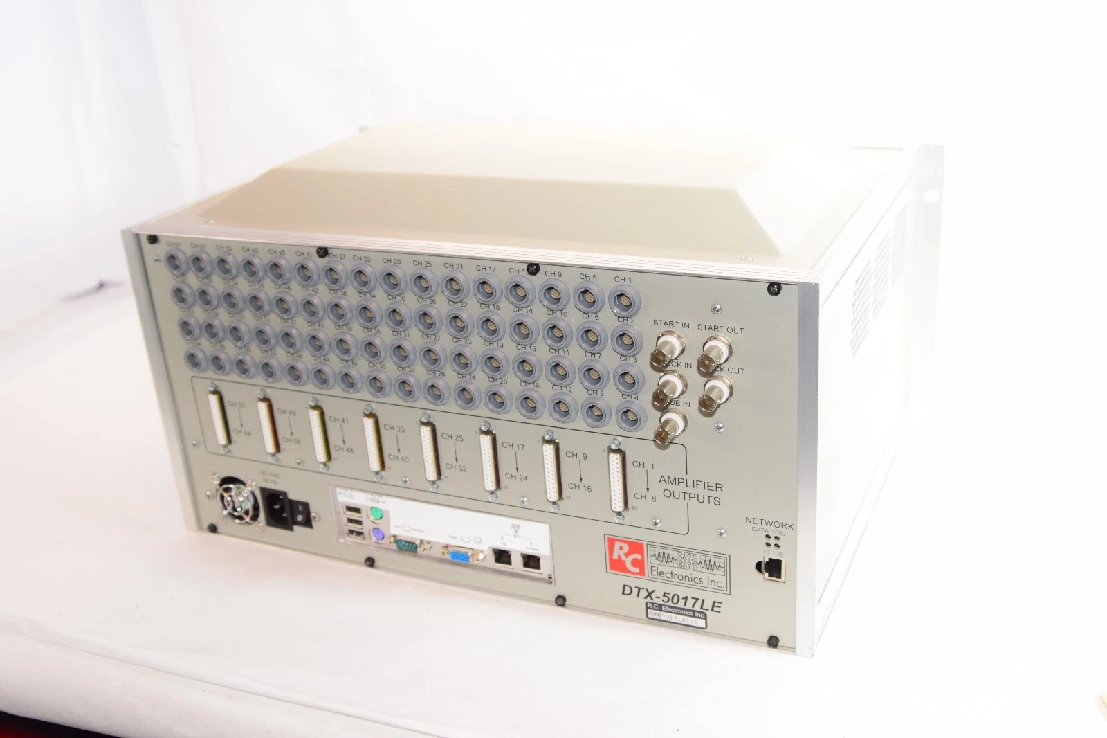 Used RC Electronics DTX-5017LE DTX-5017 64 Multi Mode Prog Channel Signal Conditioner