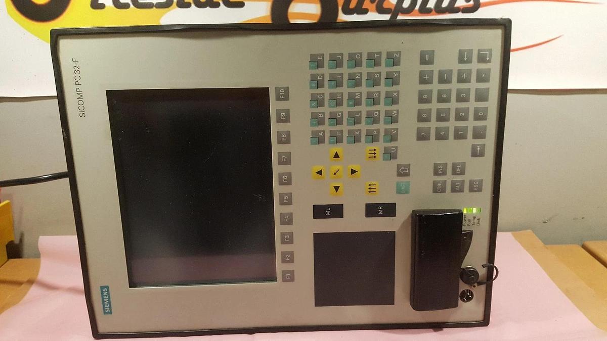 Used Siemens SICOMP PC 32-F Interface Panel 6AP1160 PC32-F