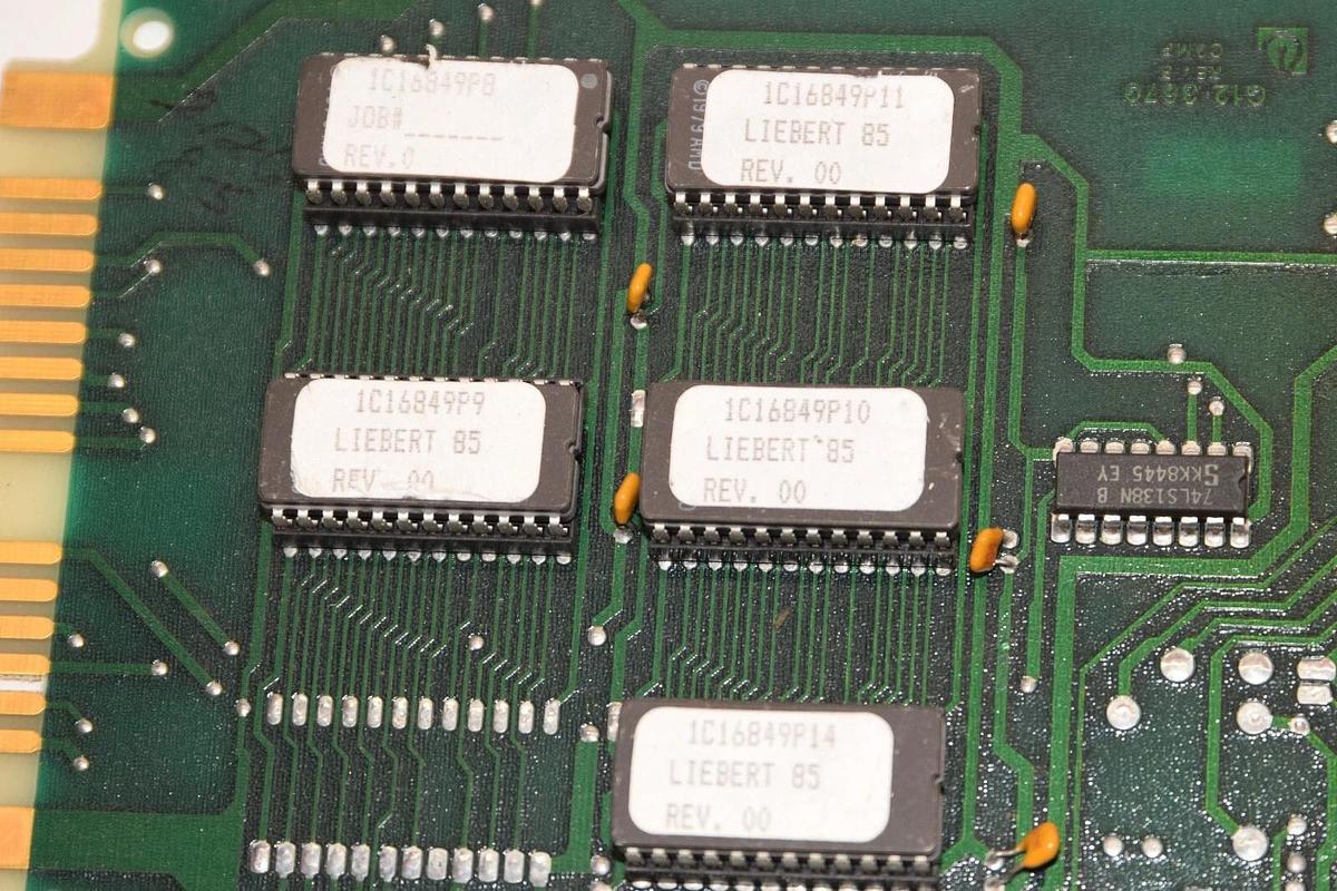 Used EMERSON / LIEBERT G12-3670 G123670 Rev B PCB Board