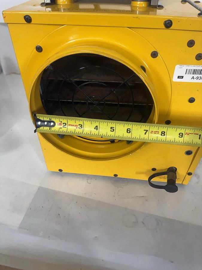 Used PELSUE Inline Confined Space Heater for Axial Blower 1690D - USED