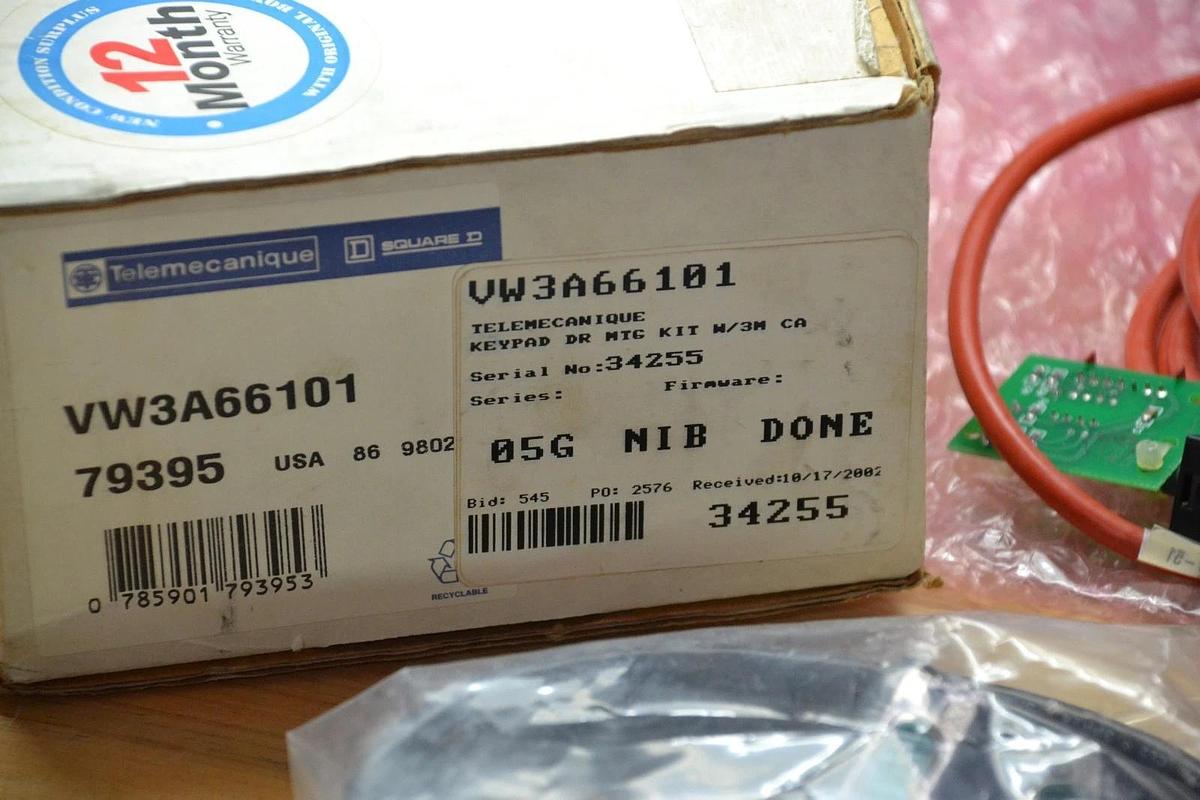 TELEMECANIQUE keypad dr mtg kit VW3-A66101  VW3A66101 79395