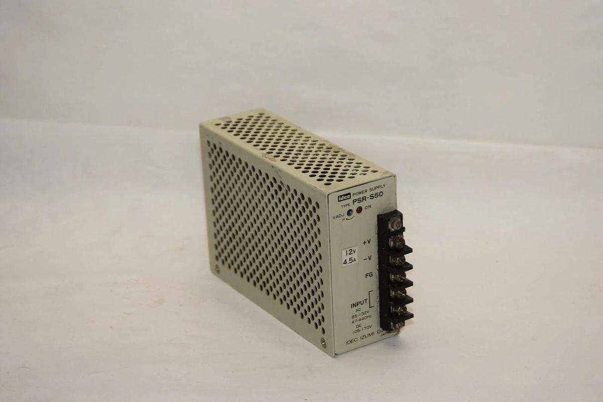 Used IDEC Power Supply PSR-S50 PSRS50 12V 4.5A