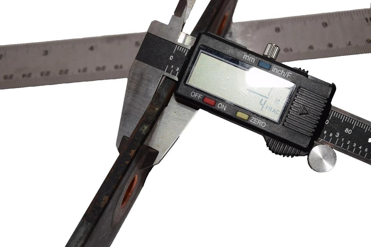 Used Buss Bar 10" x 2" x 1/4" Copper