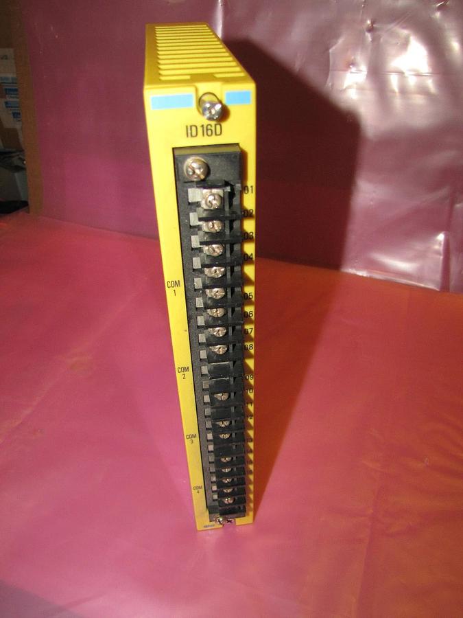Used GMF ROBOTICS INPUT MODULE ID16D A03B-0801-C423 A03B0801C4623