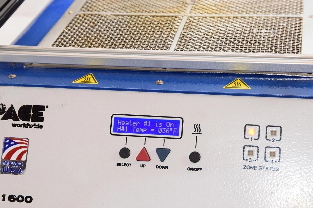 Used PACE ST1600 7008-0302 Programmable Pre-Heater With Built In PCB Holder