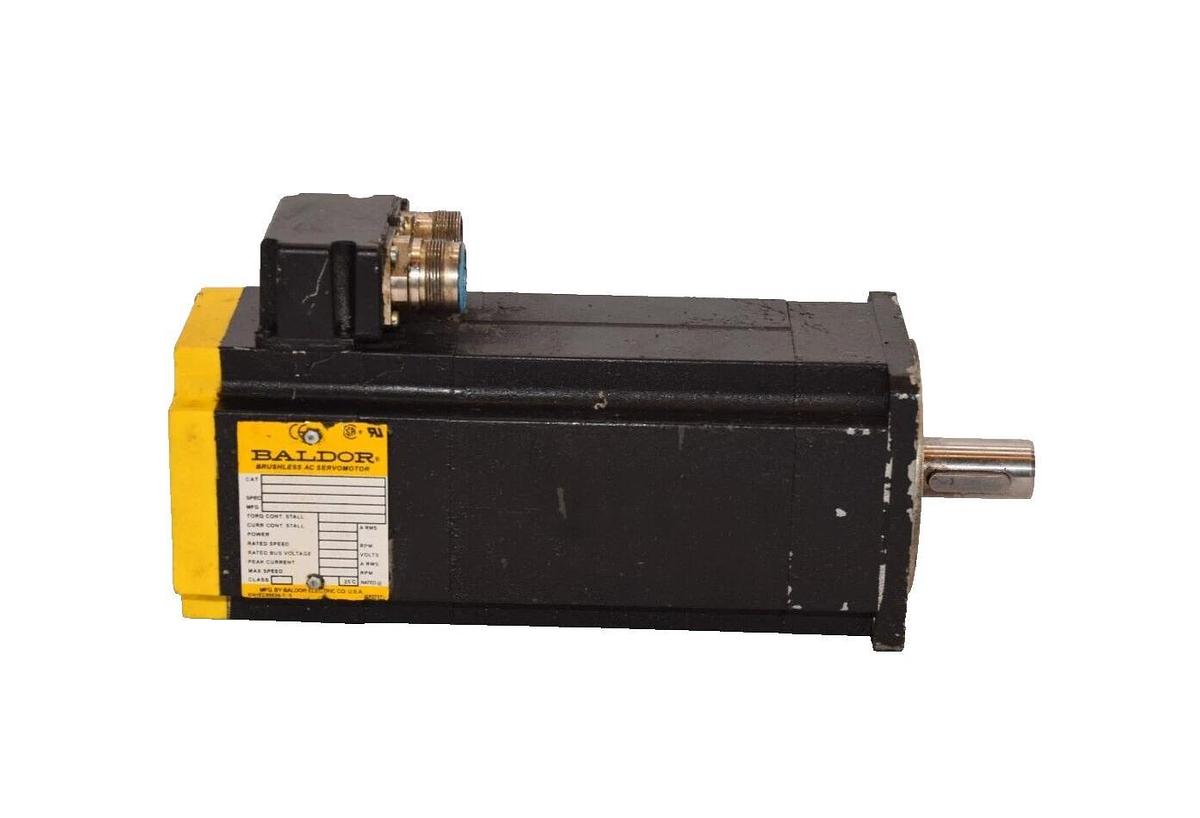 Used Baldor ABB Brushless AC Servo Motor BSM80C-475CF S2P196W049G1 4.3NM 2.2kW 300v