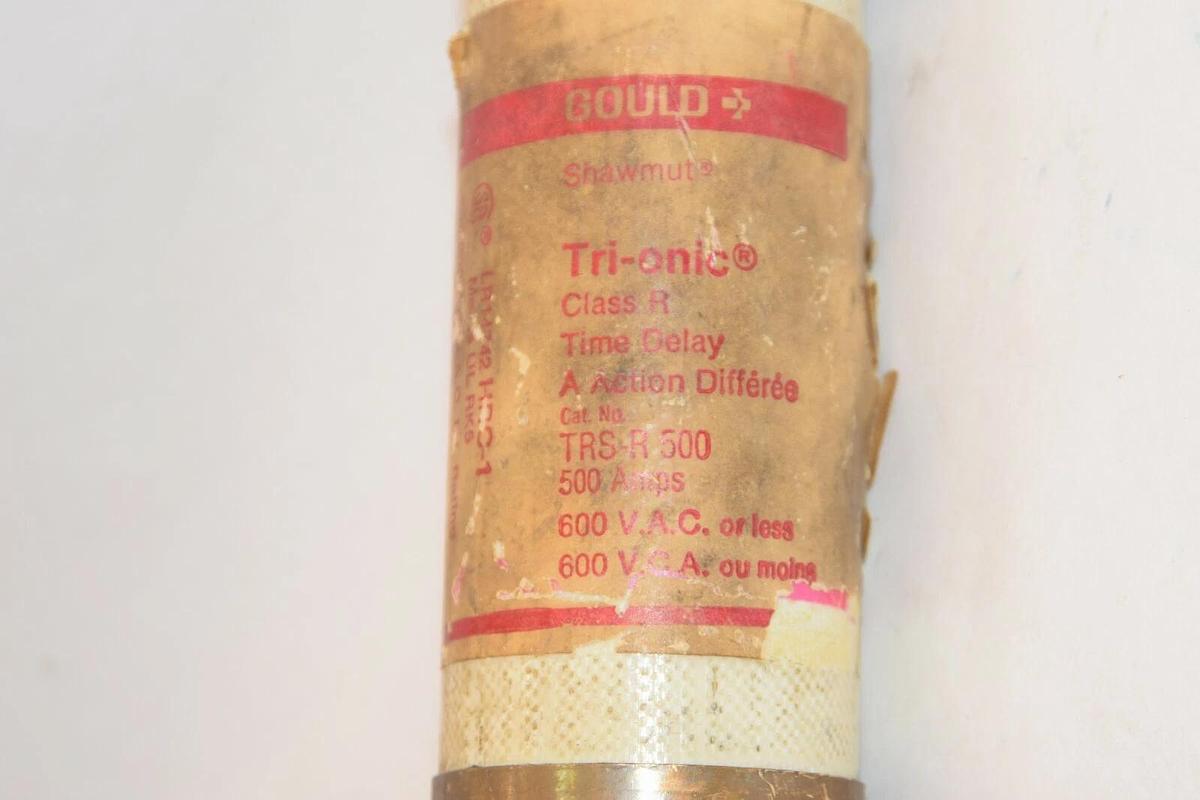 FERRAZ SHAWMUT TRS-R500 500A 500 A Amp 600V Tri-Onic Class R Time Delay Fuse NEW