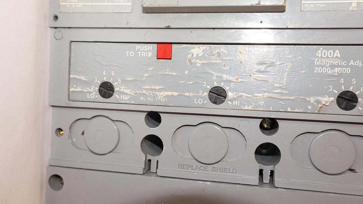 Used Siemens ITE I-T-E Sentron Breaker CJD63B400 400A 400 Amp 600v CJD6 3p 400a Trip