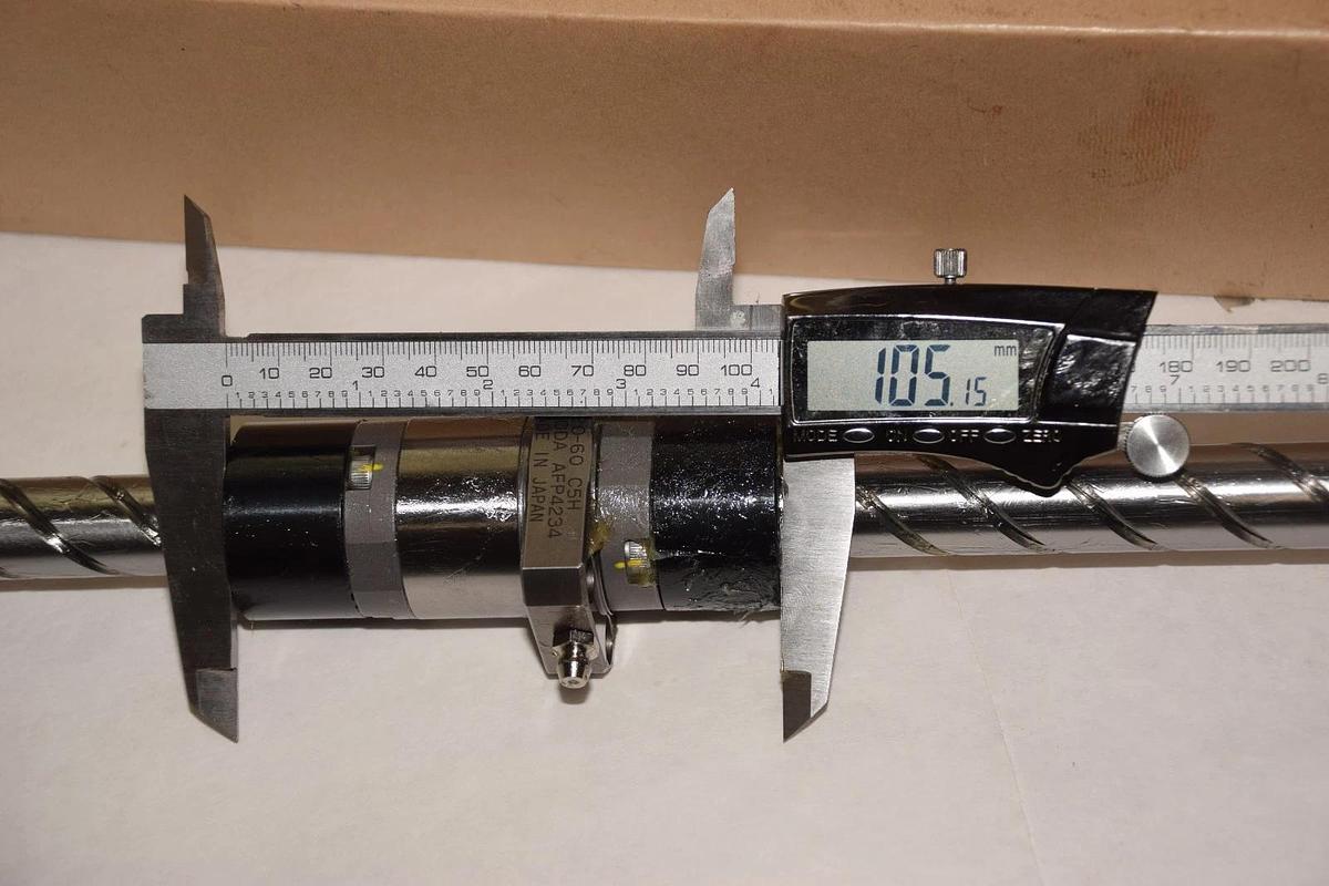 KURODA Ball Screw GZ2060QS-ZESR-0752-X0628-C5H 20-60 C5H  AFP4234 20mm 24.5" NEW