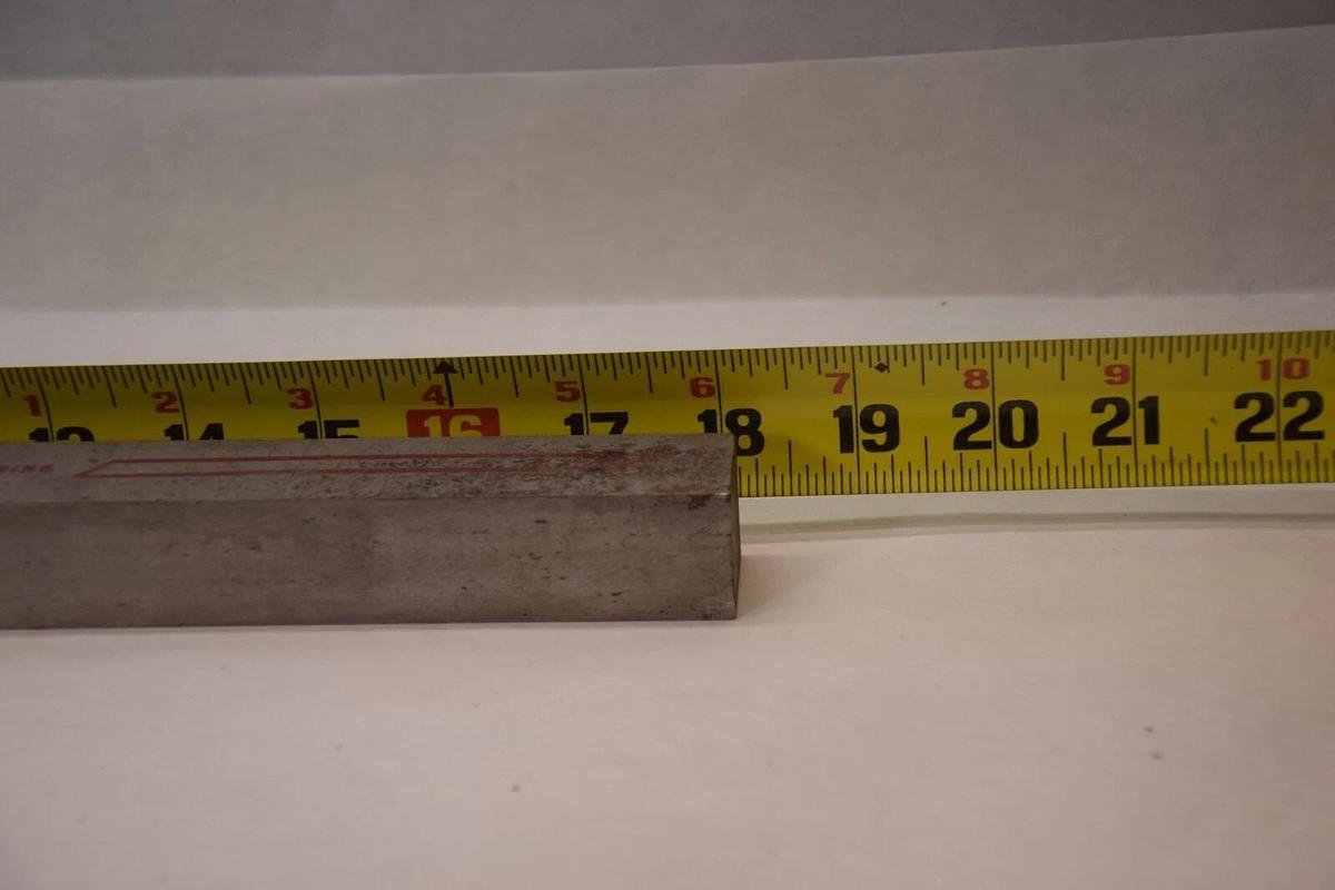 STARRETT 1" x 1" x 18" 1x1x18 Oil Hardening STEEL Bar Solid Flat Stock (NEW)