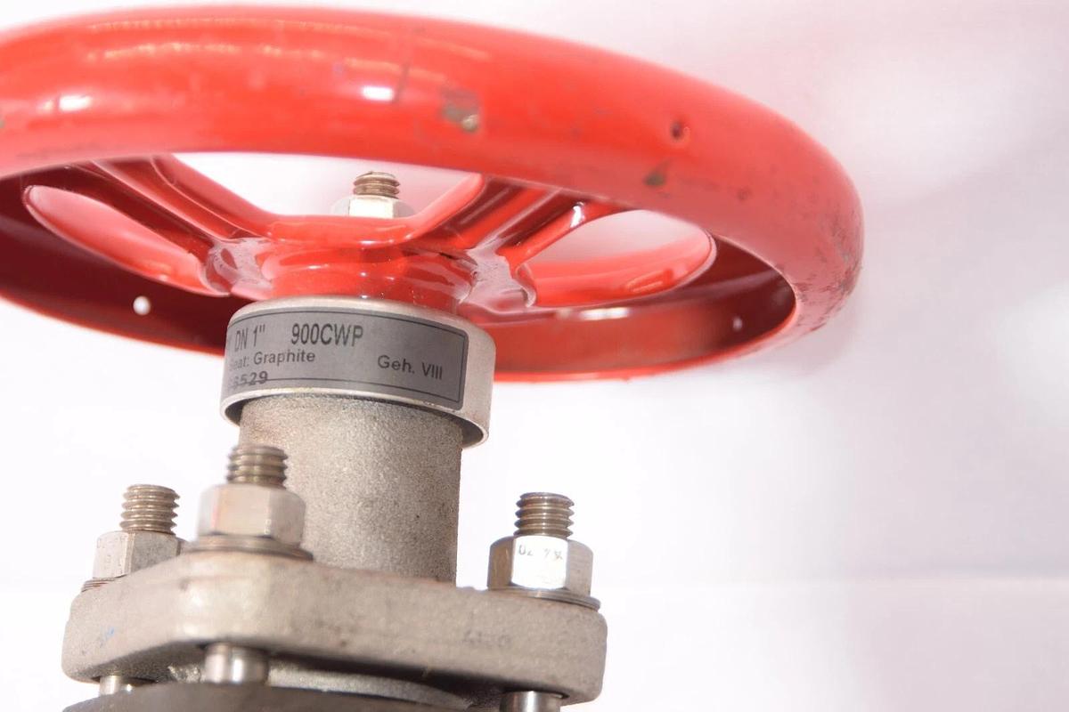 (NEW) KLINGER 900CWP KVSN DN 1" Weld In Socket Piston Valve