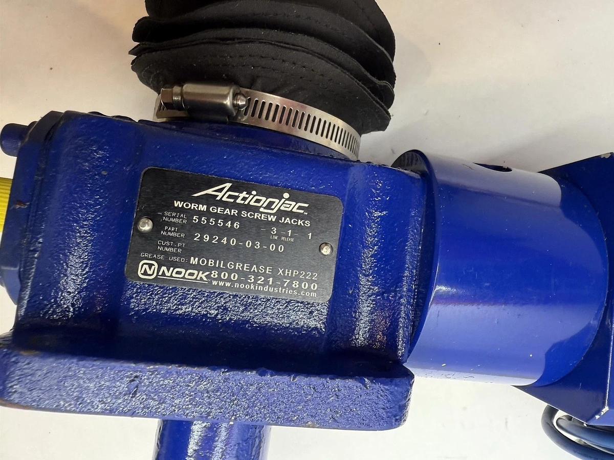 Nook Actionjac Linear Actuator Worm Gear Screw Jack 29240-03-00 HT34-606D-YAC
