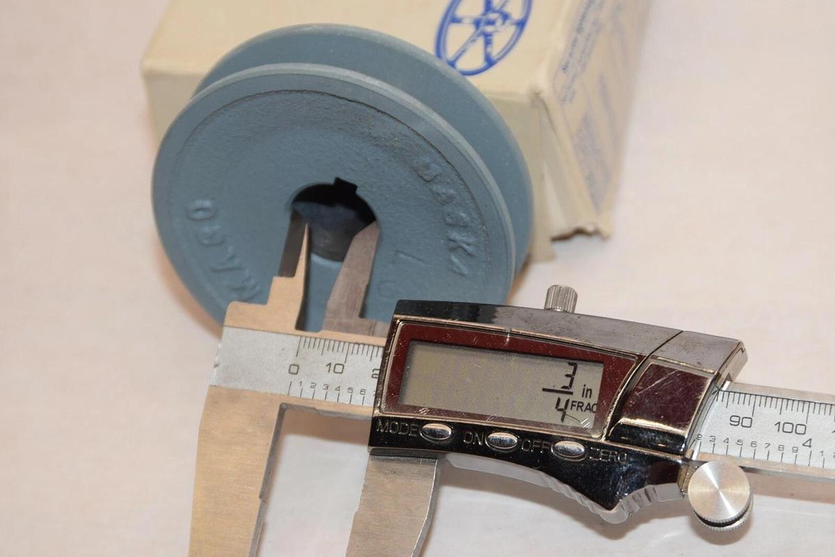 (NEW) MASKA MA30X3/4 3/4" Bore Single Groove Pulley