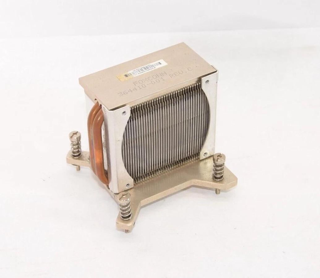 Used FOXCONN 364410-001 Rev C CPU Aluminum Copper Heatsink