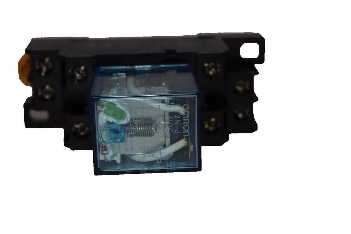 Used OMRON LY2N-J LY2NJ 24vdc 24 Vdc Relay with Base 29Y6H2