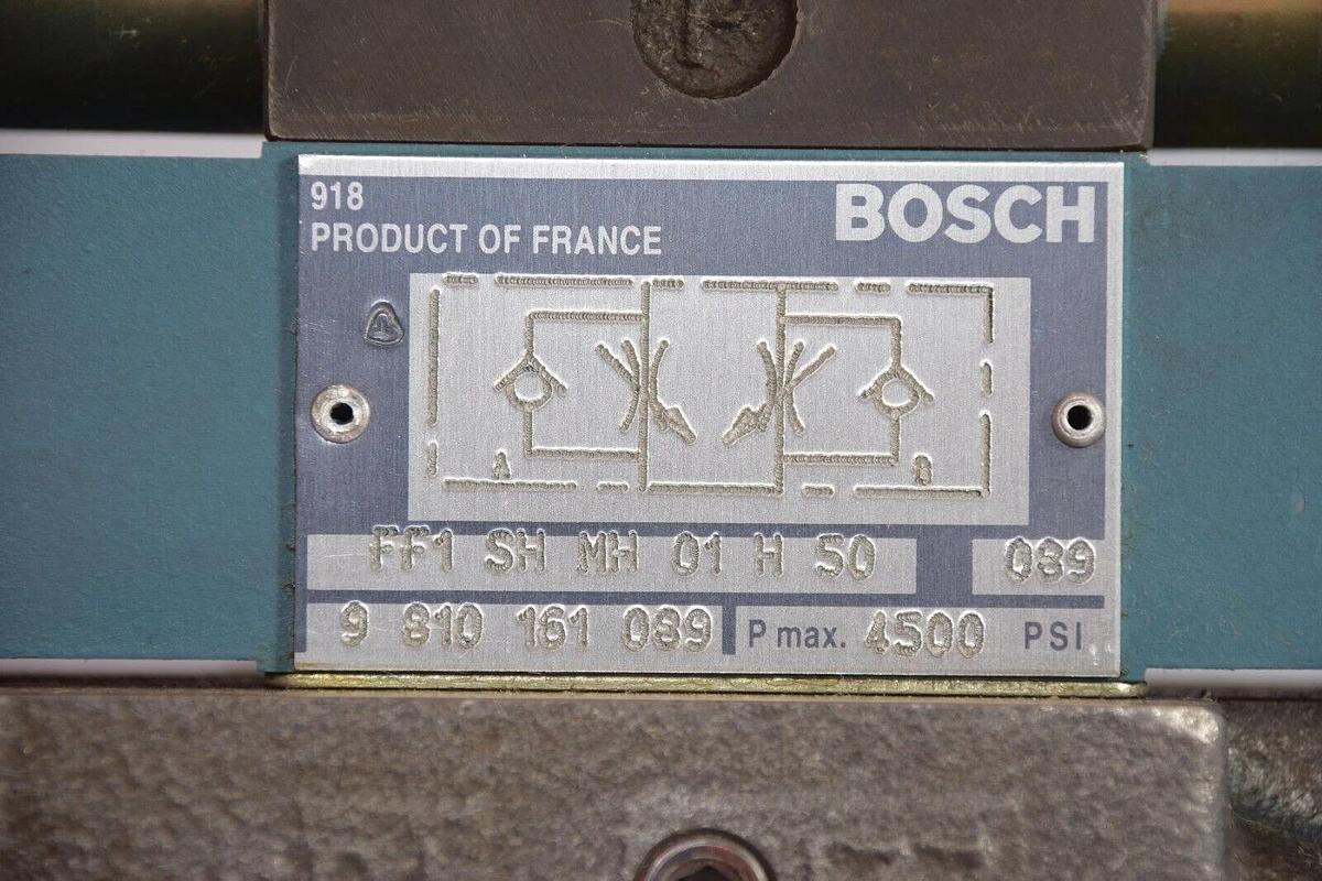 Bosch Valve 9810230713 FF1SHMH01H50 9810161089 081WV25P1V3001 C024/00E5155 NOS