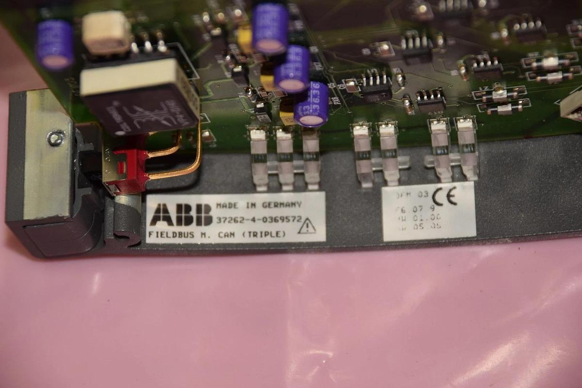 Used ABB DFM03 Circuit Board Card CAN-3, 37262-4-0369572