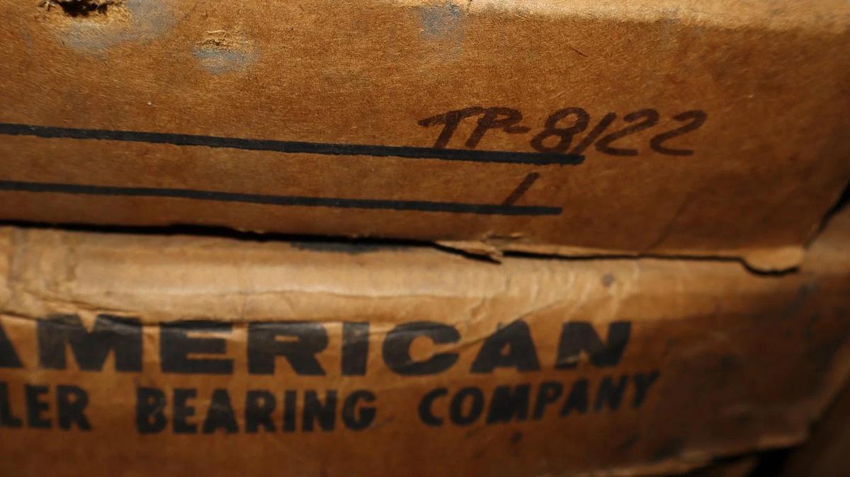 American Cylindrical Roller Thrust Bearing TP-8122 TP8122 (NOS)