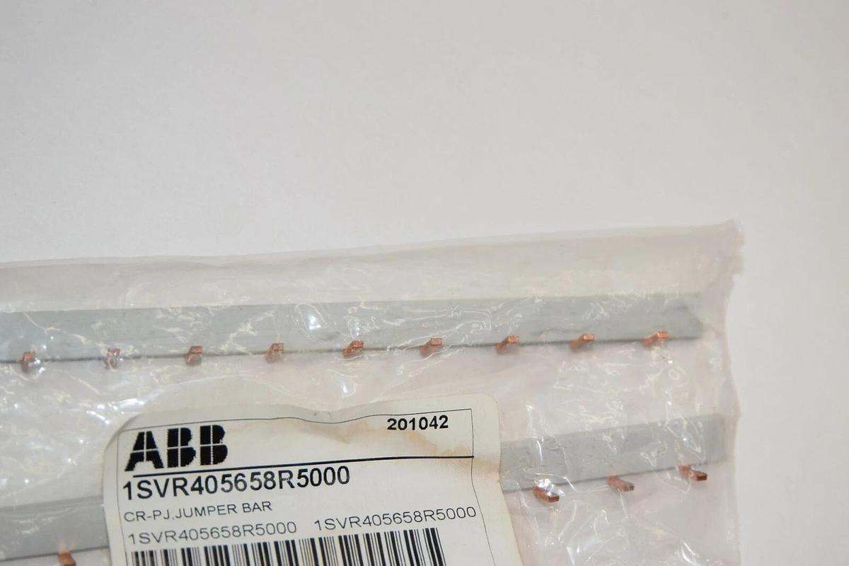 (NEW - Pack of 2) ABB 1SVR405658R5000 CR-PJ Jumper Bar