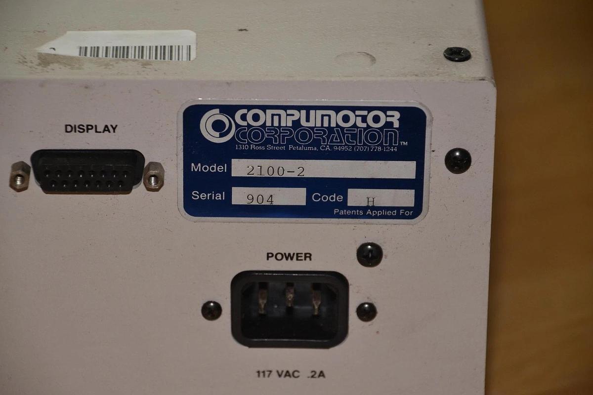 Used Parker Compumotor 2100 Series Indexer 2100-2 21002 2100 2  Code H