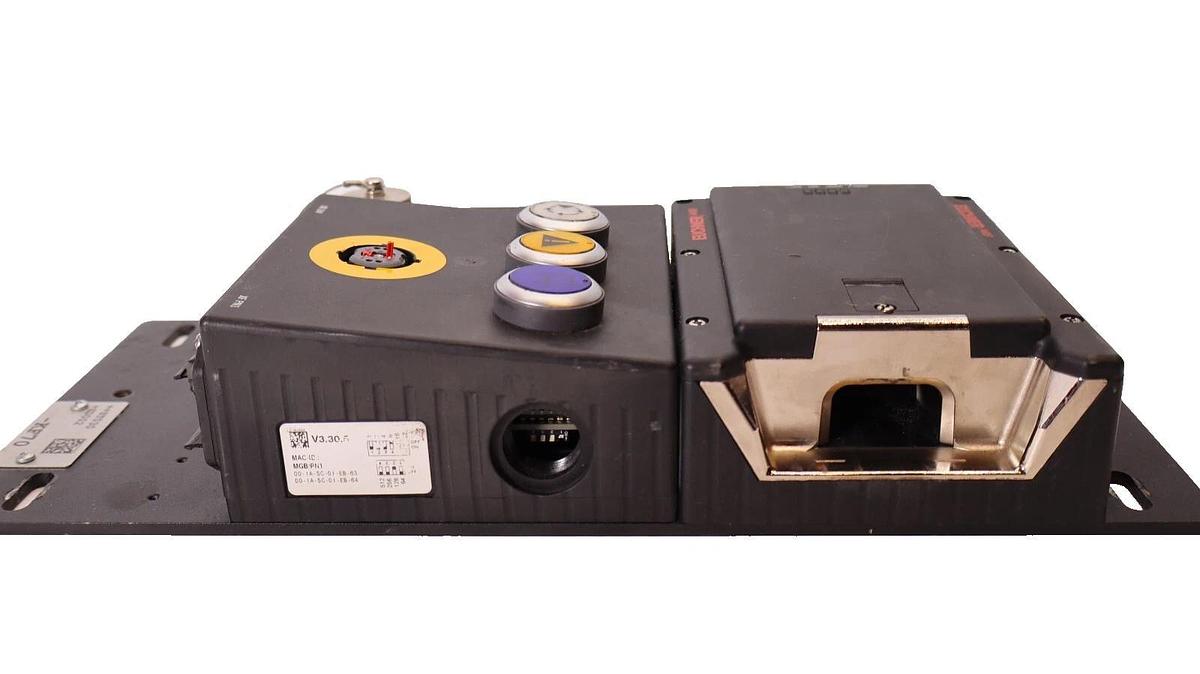 Used EUCHNER Safety Switch Module MGB-L2B-PNC-R-117024 *As is- missing front button*