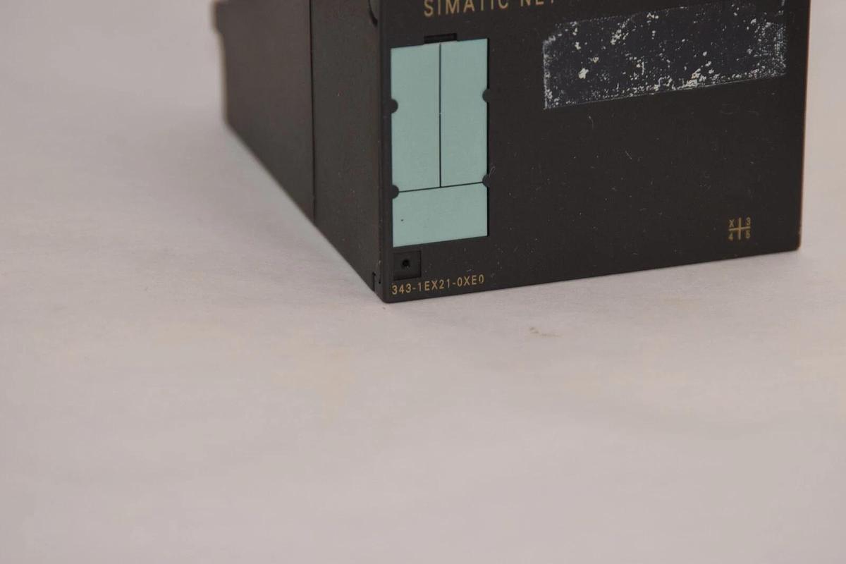 Used SIEMENS 6GK7 343-1EX21-0XE0 CP343-1 Simatic Net Industrial Ethernet Module