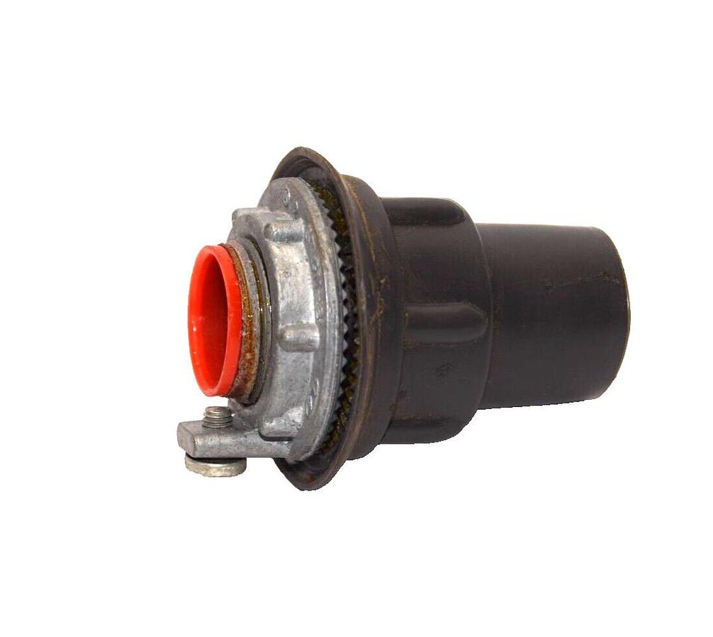 MYERS STGN-2 Scru-Tite 1/2" .5" PVC Conduit Knockout Hub Fitting Connector NEW