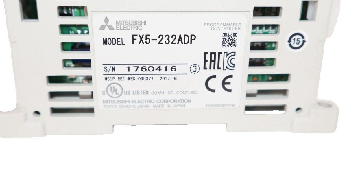 Used MITSUBISHI ELECTRIC FX5-232ADP , FX5232ADP Programmable Controller