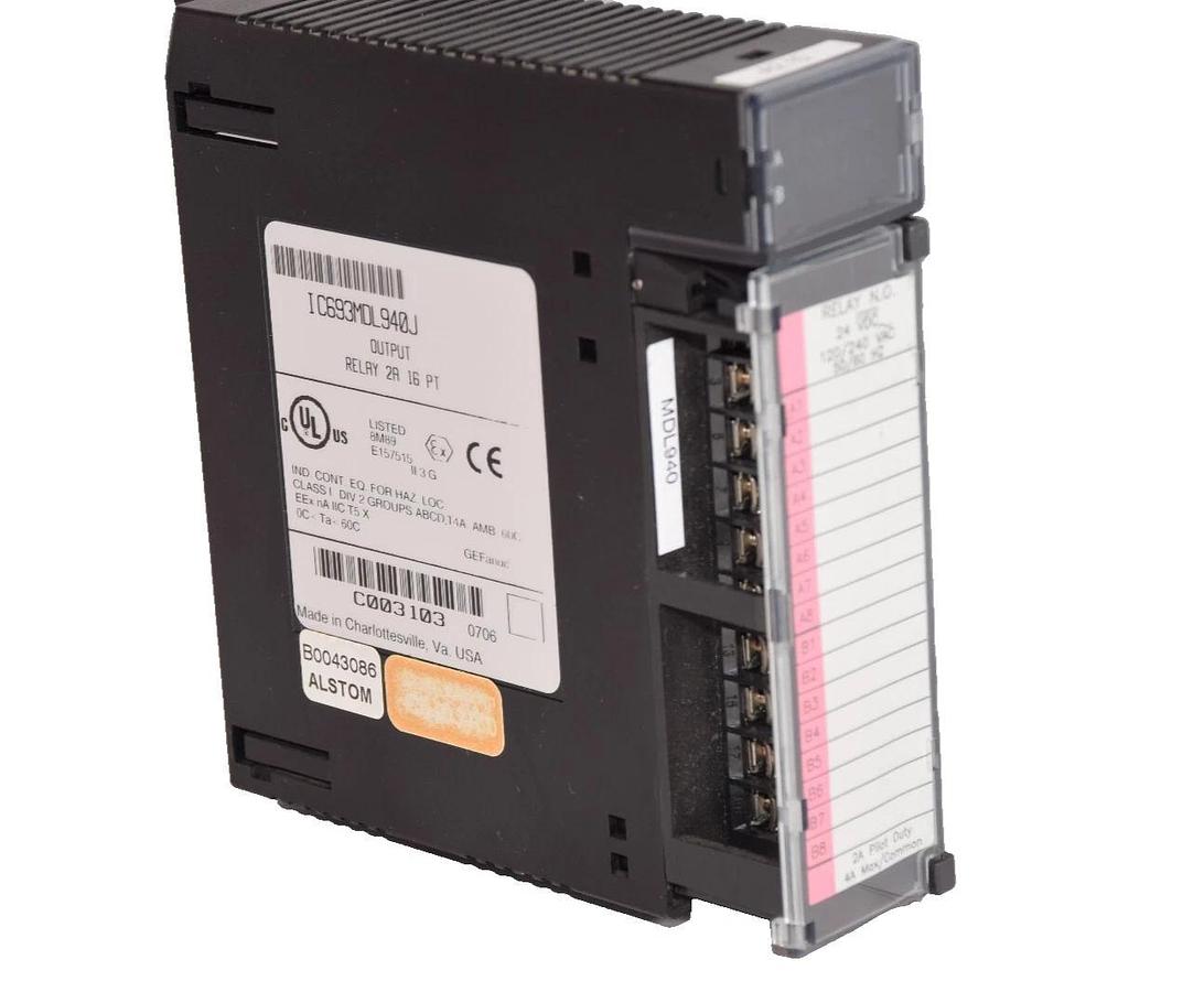 Used GE FANUC Output Module IC693MDL940J 2A 16pt Relay Output Module