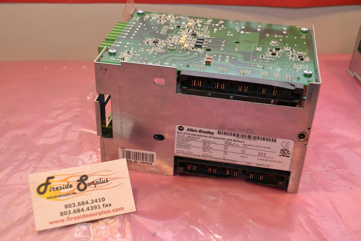 Used ALLEN BRADLEY AXIS MODULE 2094-AC09-M02 2094 AC09 M02 2094AC09M02 SER. A