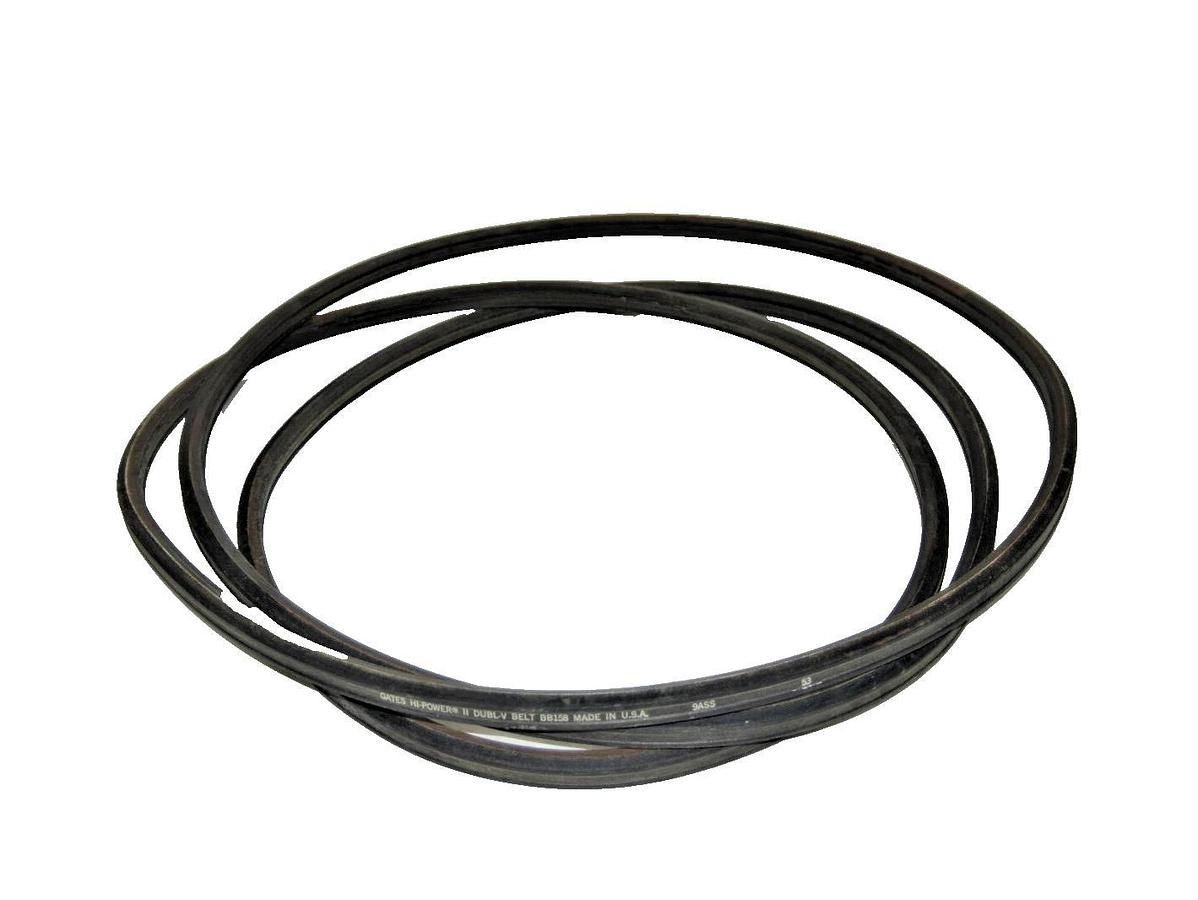 Gates Belt Dubl V-Belt Double VBelt BB158 BB-158 USA (New)