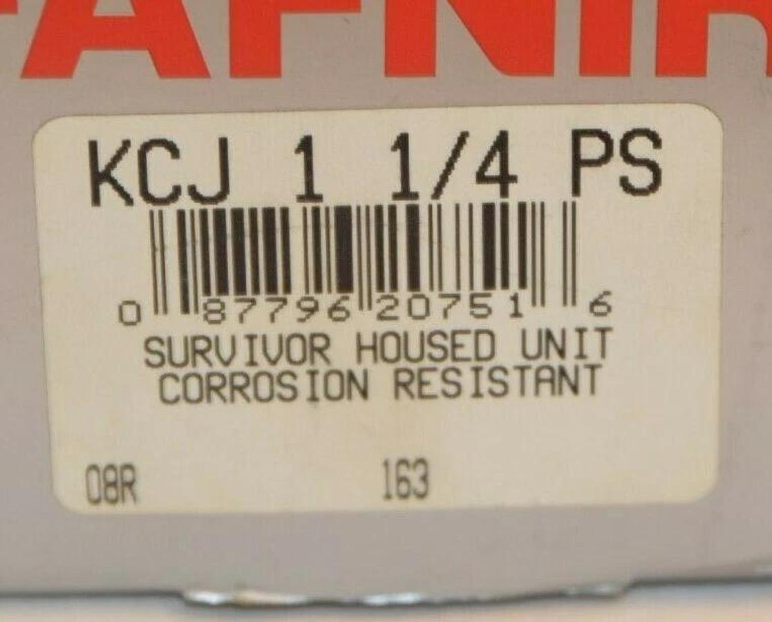 (NEW) FAFNIR KCJ 1-1/4PS KCJ1-1/4PS 1-1/4" Ball Bearing Flange Unit