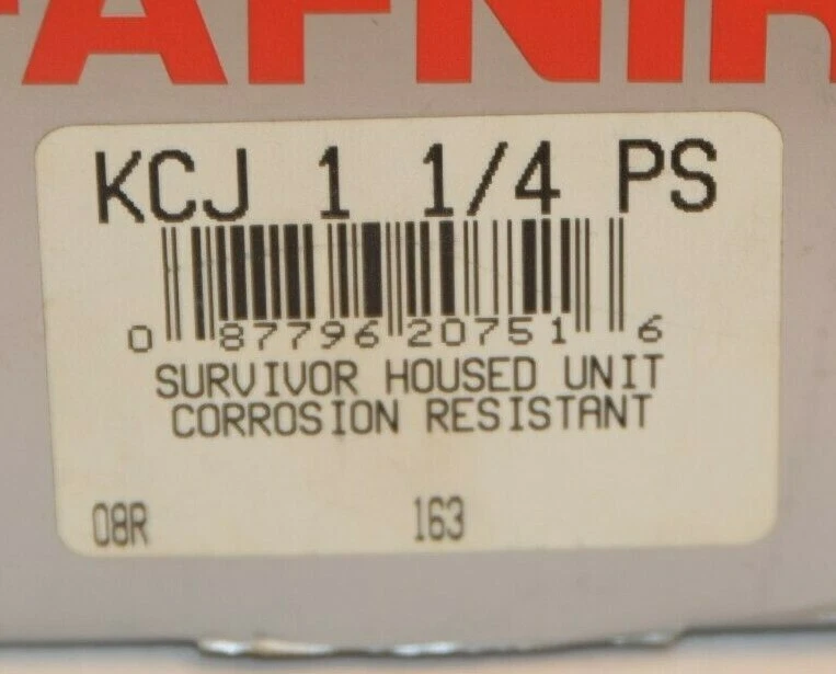 (NEW) FAFNIR KCJ 1-1/4PS KCJ1-1/4PS 1-1/4" Ball Bearing Flange Unit