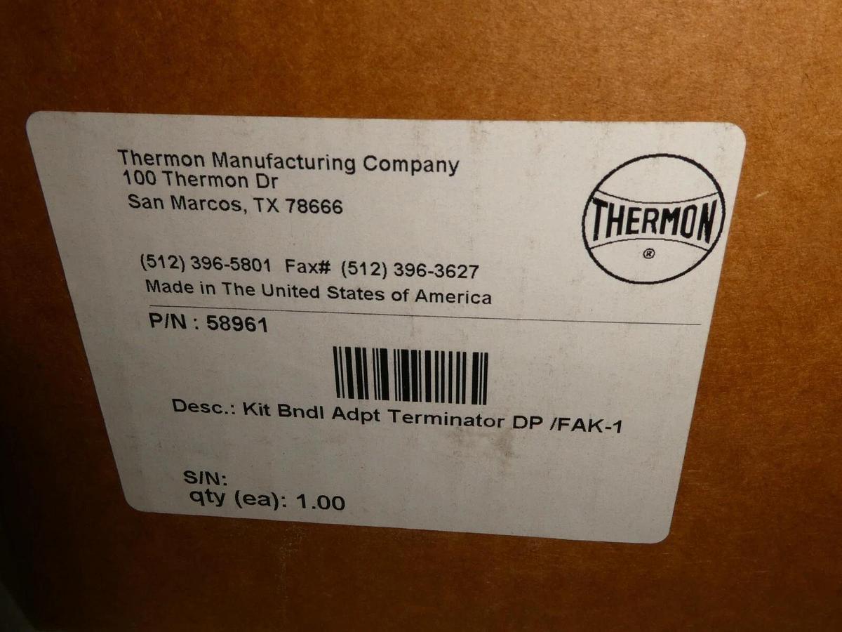 Thermon 58961 Kit Bundle Adpt Terminator DP/FAK-1 DP FAK-1 DPFAK-1 NEW