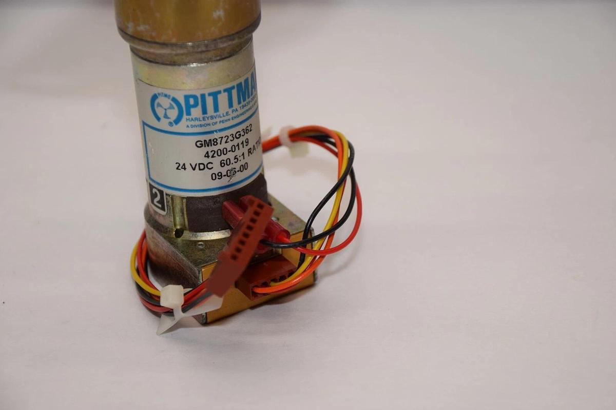 Used PITTMAN GM8723G362 , 4200-0119 24Vdc 60.5:1 Ratio Motor
