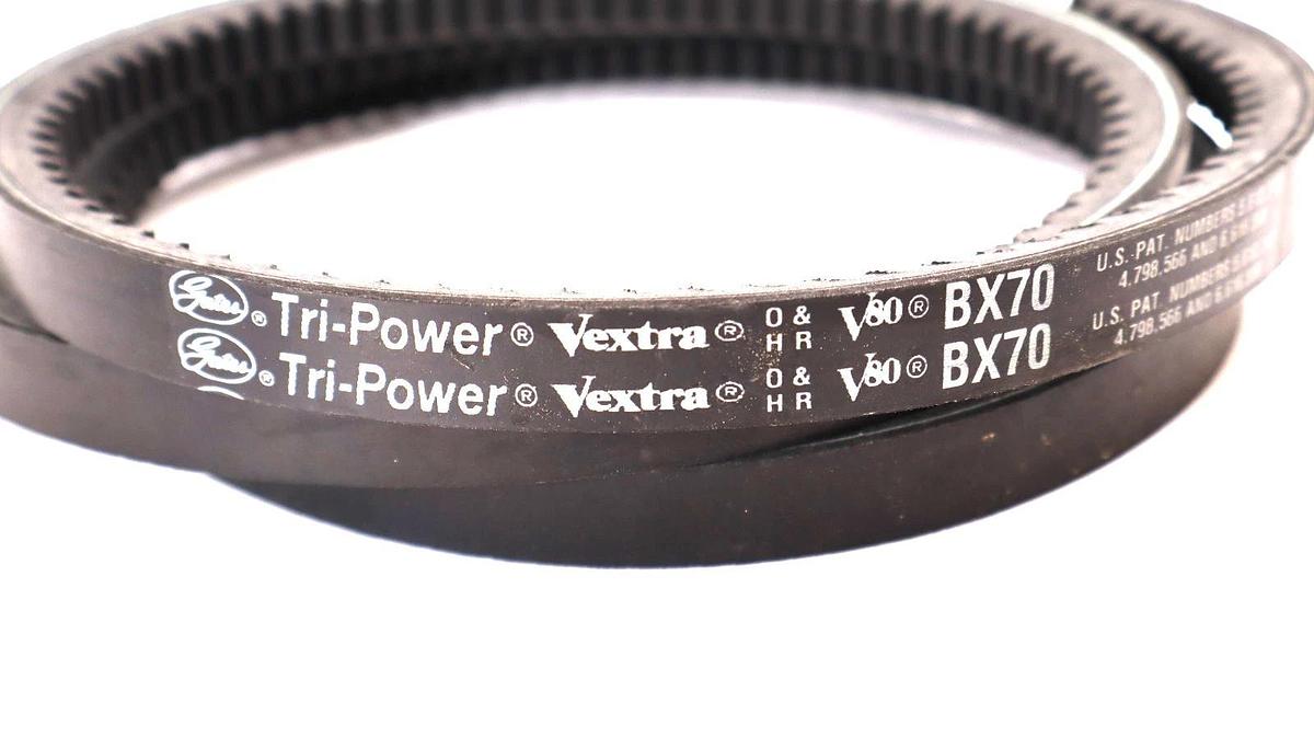 Gates BX70 , 9013-2070 Tri-Power Cogged V-Belt USA (New)