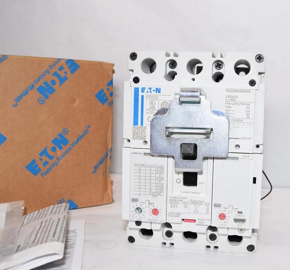 Refurbished EATON Cutler Hammer 60A Breaker PDG23M0060B2NL 3p 60 Amp PDG2 (Refurb)